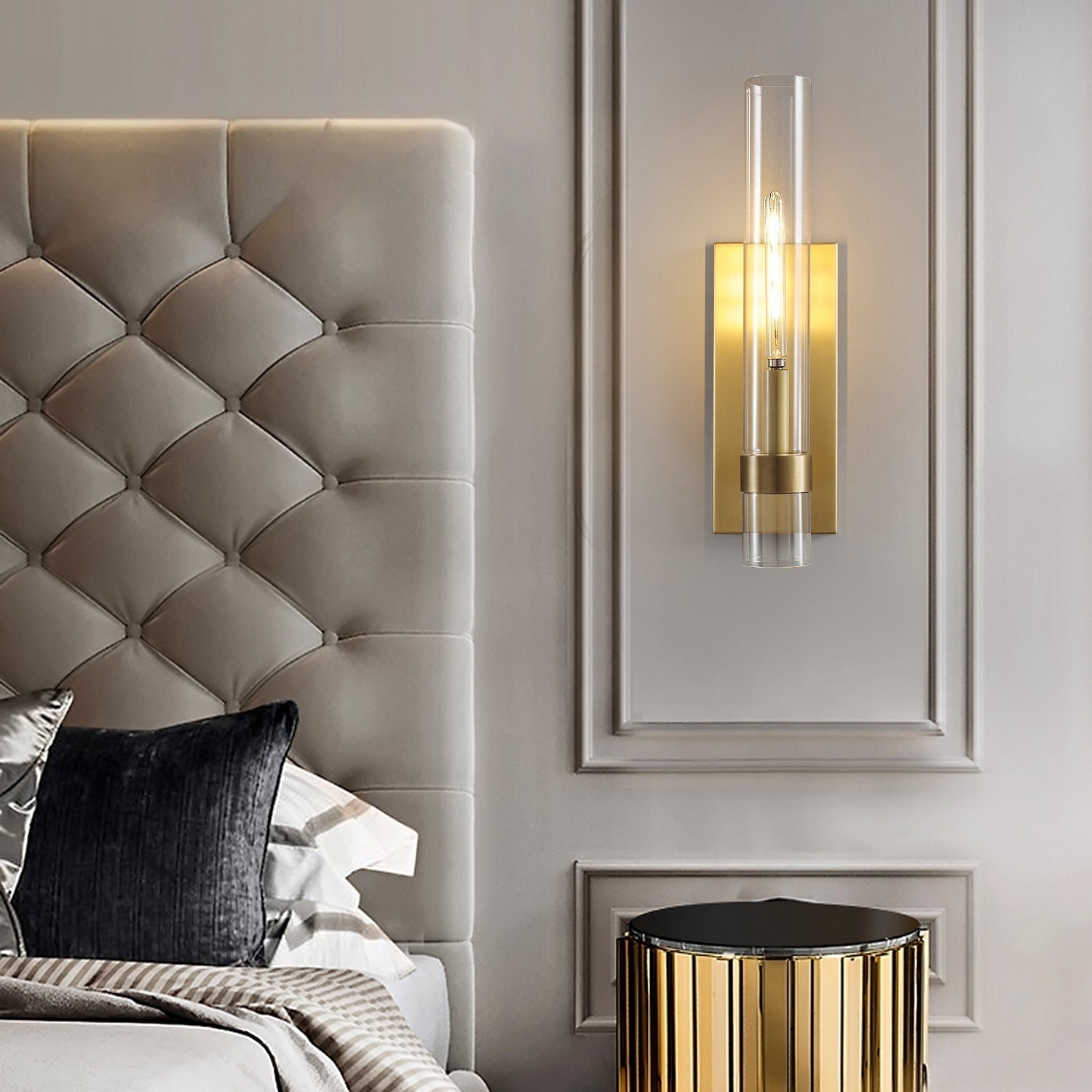 Nova Glass Grand Wall Sconce 18"H