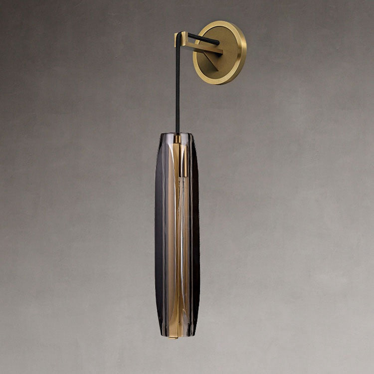 Crystal Lampshade Wall Sconce For Dinning Room