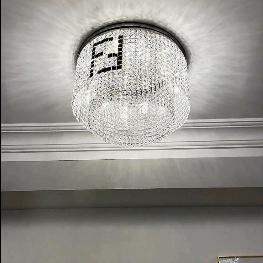 Fandi Round Crystal Chandelier