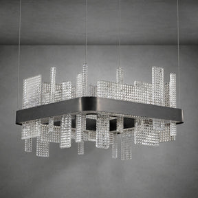 Lyra Glass Pendant Light 19.7"