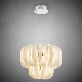 Helena Modern Chrome Chandelier 24"