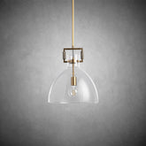 Funda Modern Glass Cloche Modern Pendant Light