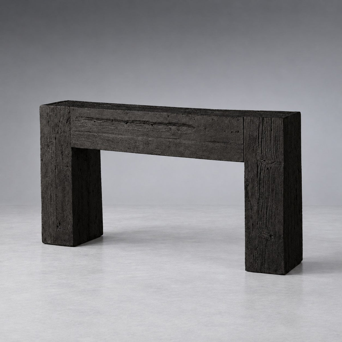 Reclaimed Teak Wood Console Table
