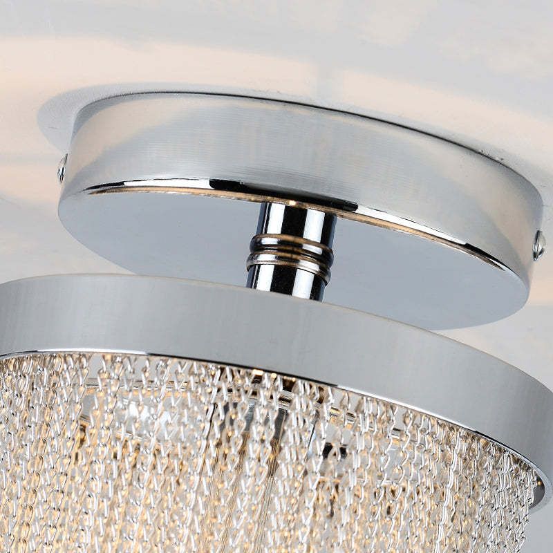 Aluminum Tassel Flushmount for House