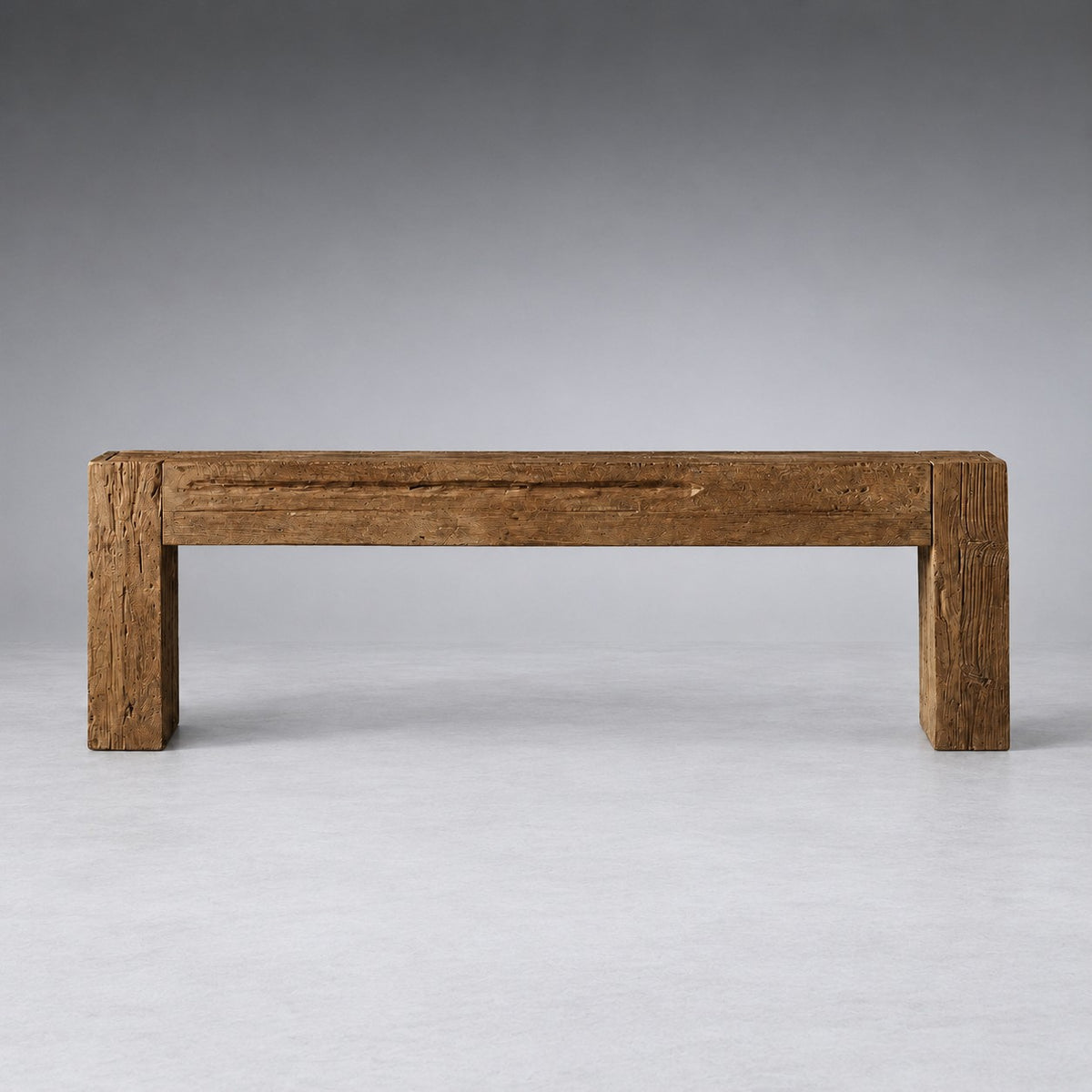 Reclaimed Teak Wood Console Table