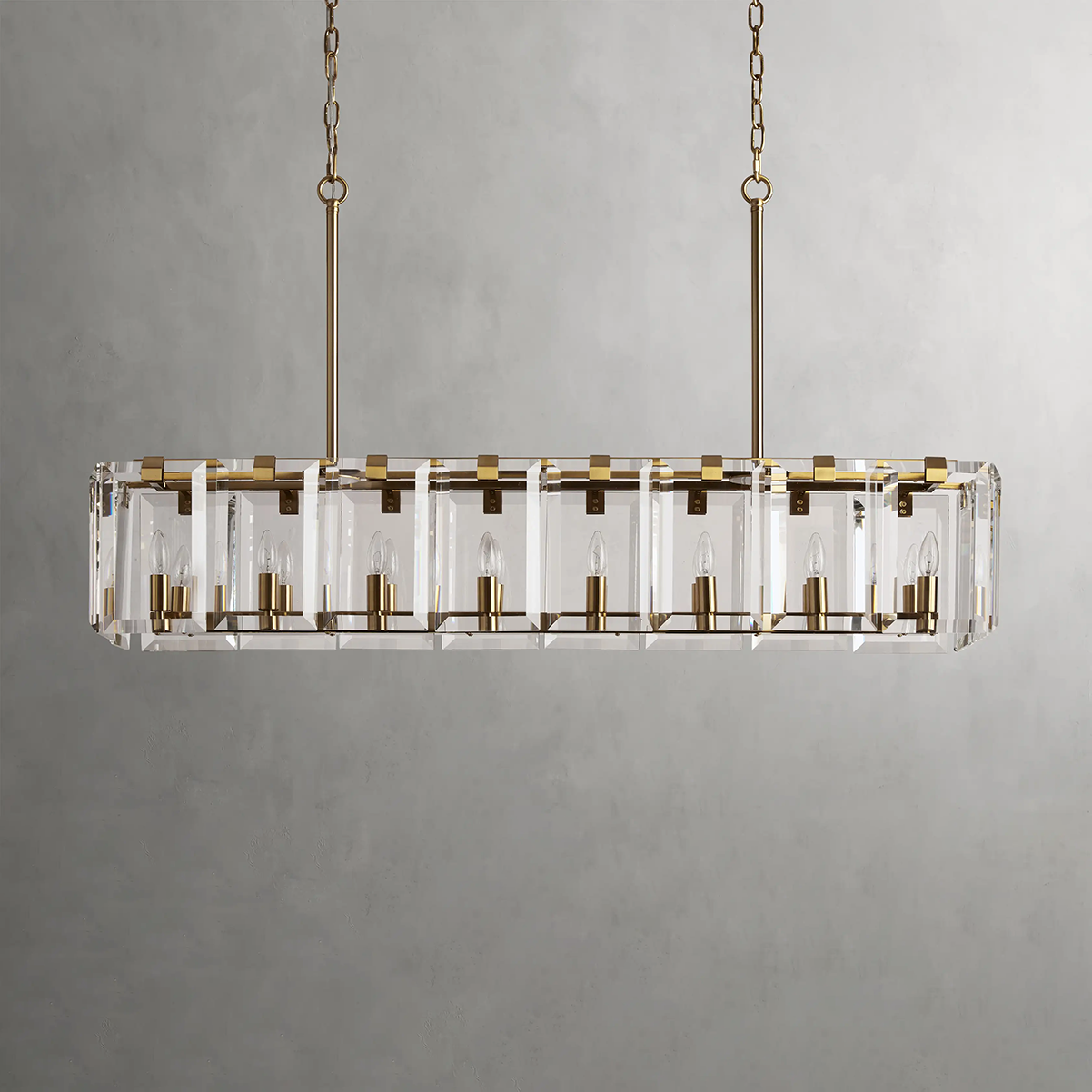 Modern Amaya Rectangular Chandelier