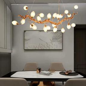 Art Clear Elegance Bubble Branch Linear Chandelier - Merlin Lamps