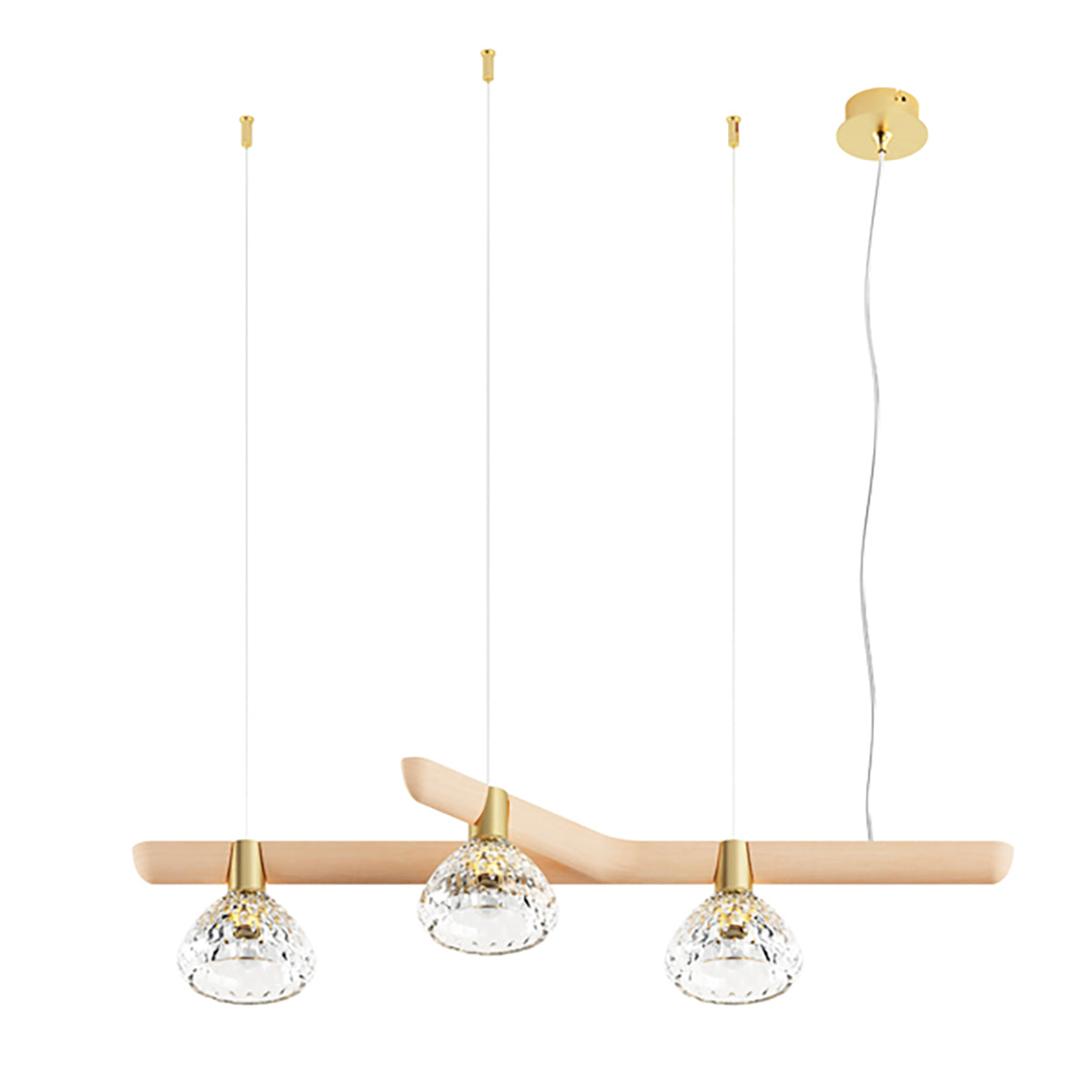 Louis Crystal Chandelier - Melin Lamps