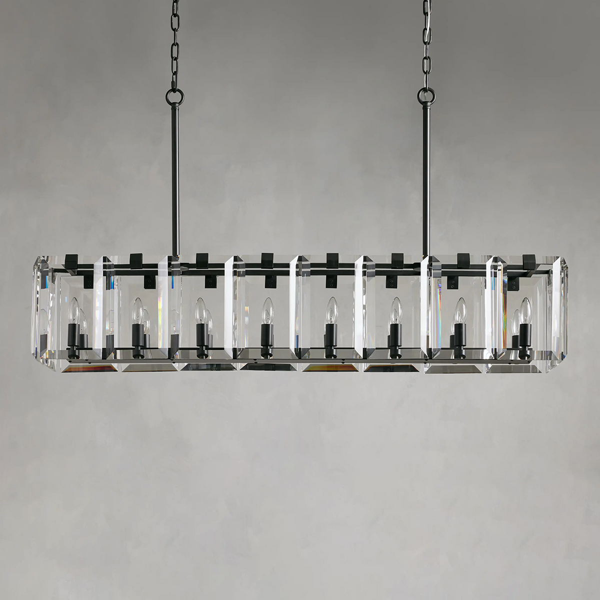 Modern Amaya Rectangular Chandelier