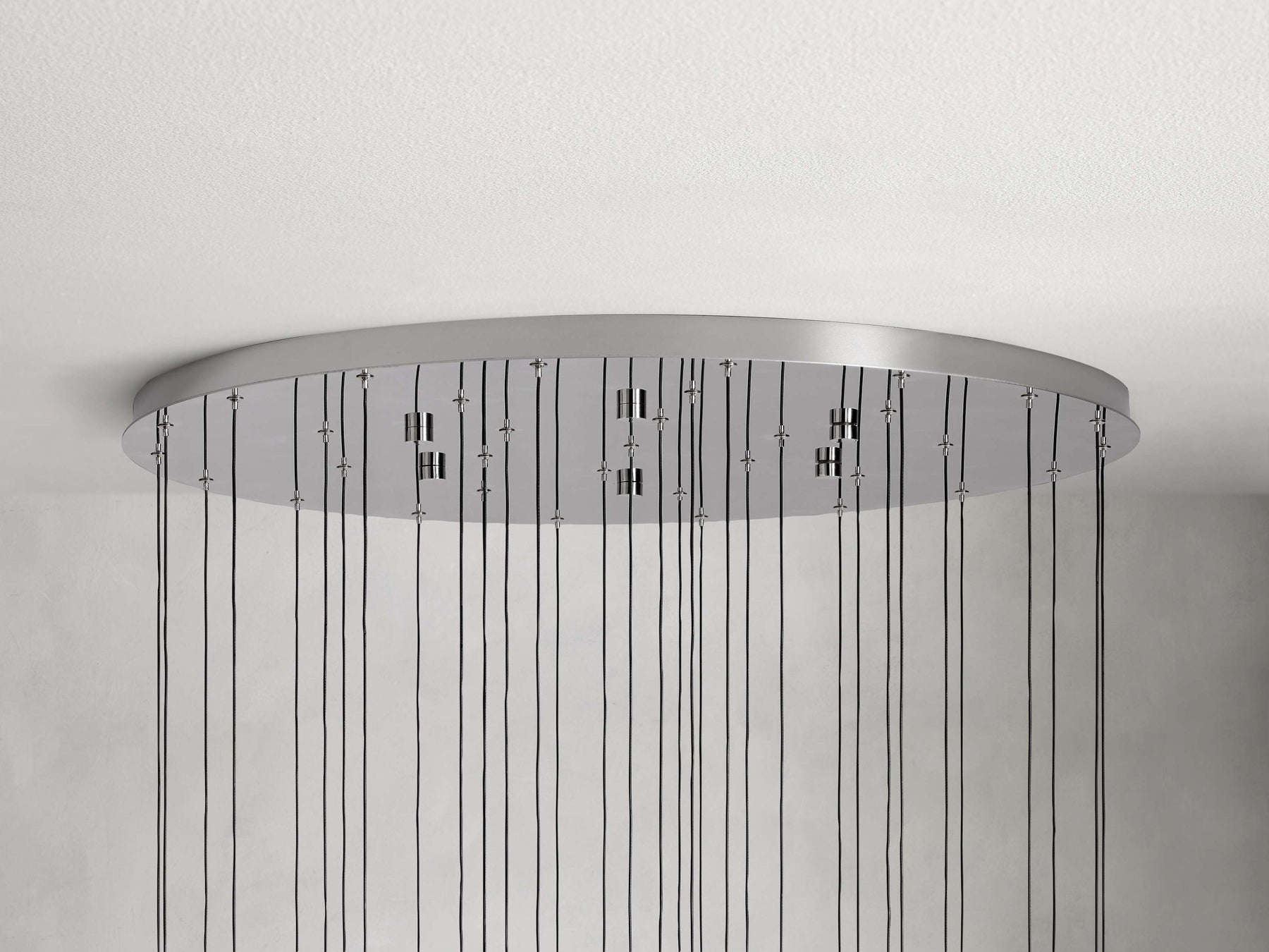 Soltaire Modern 17'' 24'' 36'' Round Chandelier Lighting