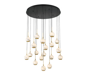 Baveno 30 Light Round LED Chandelier