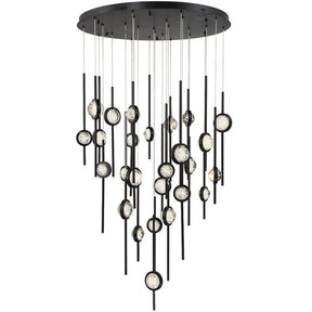 Velveton Seeded Glass Chandelier