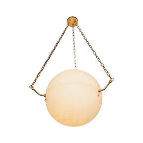 Merlin Zenobia Alabaster Suspension Lamp, Kitchen Island Pendant Lamp