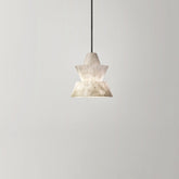 Lab Small Alabaster Coffee Table Pendant, Modern Pendant Light