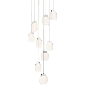 Solara Glass Chandelier