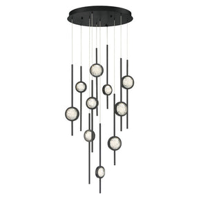 Velveton Seeded Glass Chandelier