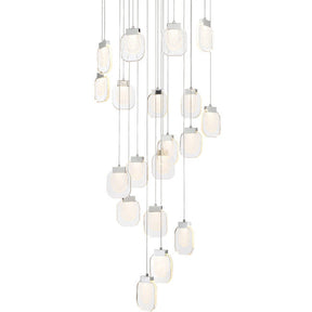 Solara Glass Chandelier