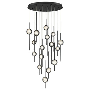 Velveton Seeded Glass Chandelier