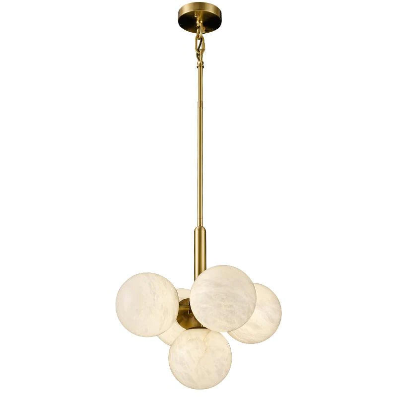 Tamika Modern Alabaster Kitchen Island Pendant