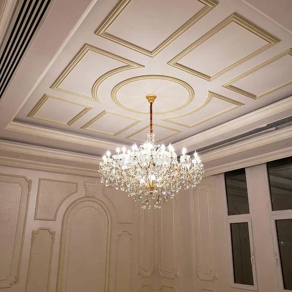 Allumage Extra Wide Classic Crystal Chandelier - Yovalighting