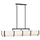 Coralline Alabaster Linear Chandelier