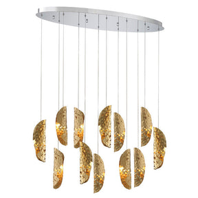 Flare Oval Multi Light Chandelier
