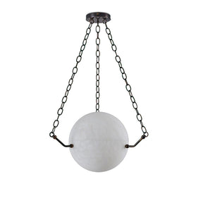 Merlin Zenobia Alabaster Suspension Lamp, Kitchen Island Pendant Lamp