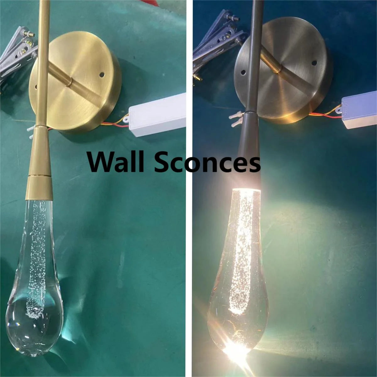 SOLITAIRE MODERN WALL SCONCE 5"W