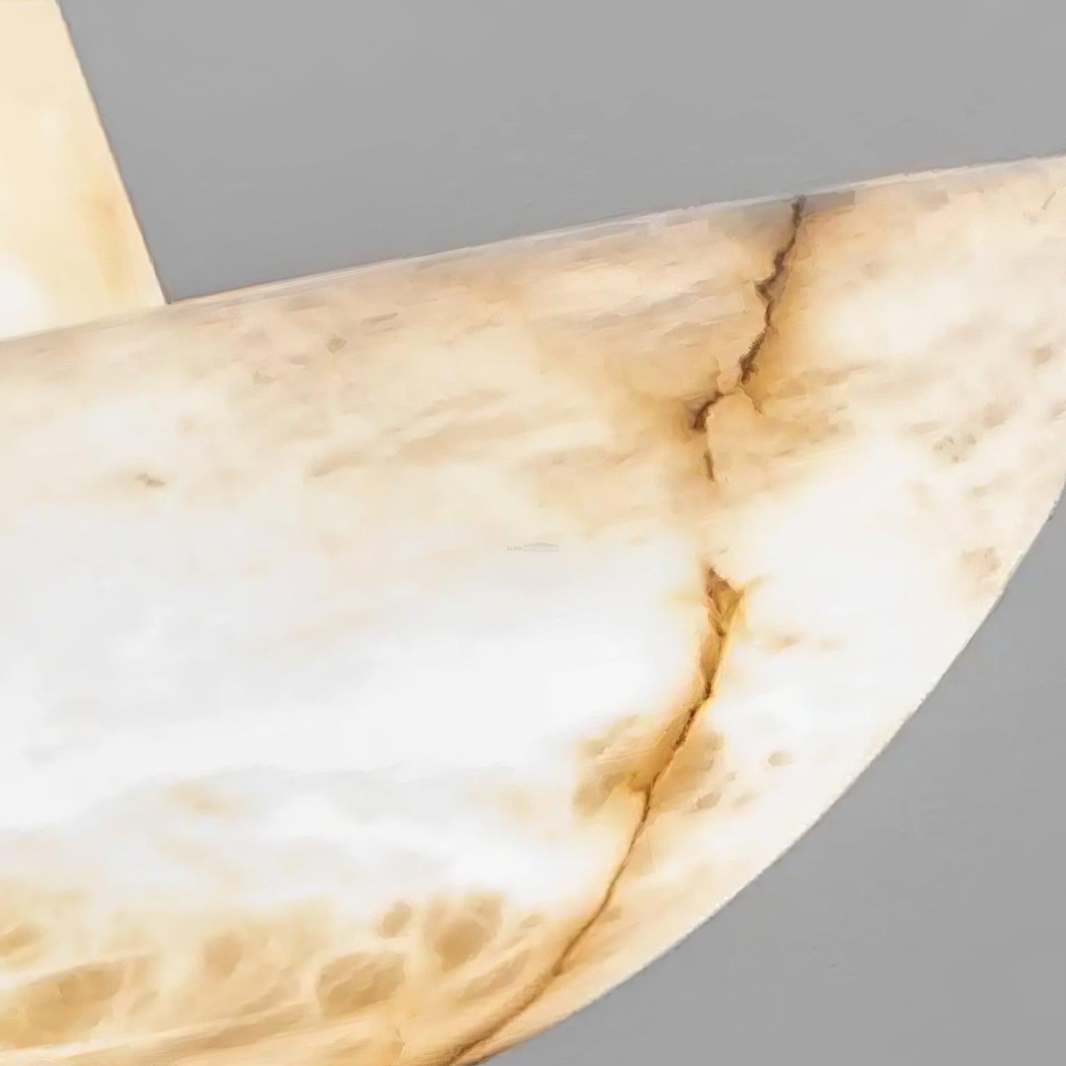 Domus Alabaster Round Chandelier - Melin Lamps
