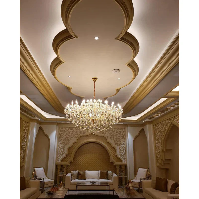 Allumage Extra Wide Classic Crystal Chandelier - Yovalighting