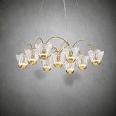 Petalia Modern Pendant Light L24"