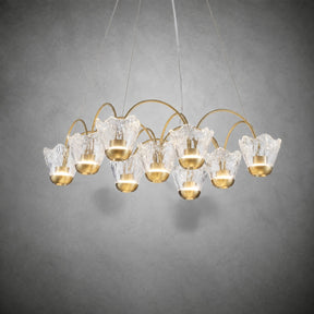 Petalia Modern Pendant Light L24"