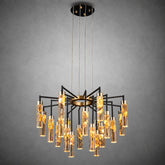 Phoenix Tree Modern Sculptural Ring Chandelier