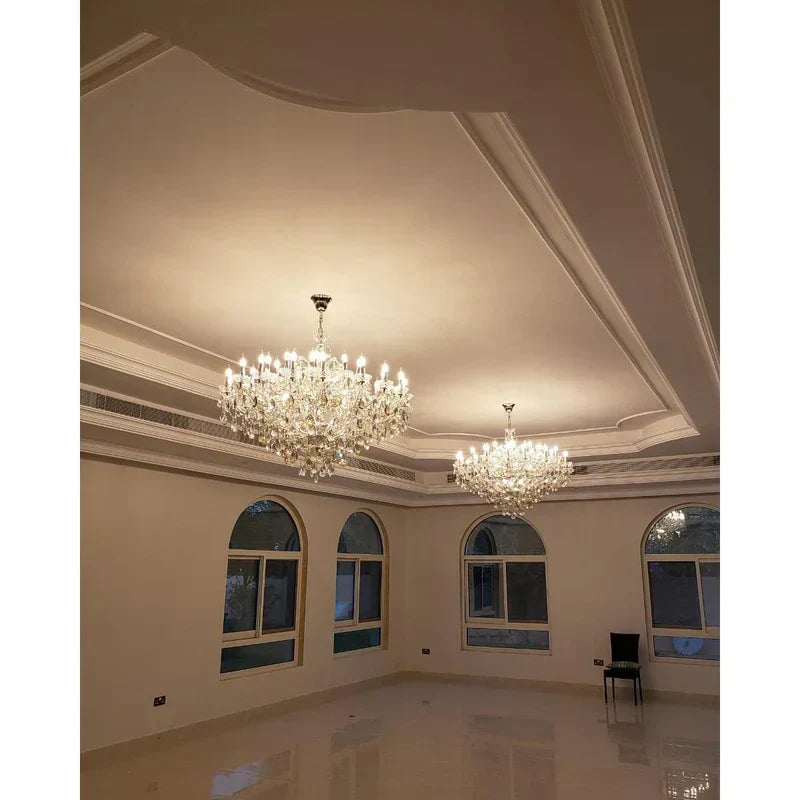 Allumage Extra Wide Classic Crystal Chandelier - Yovalighting