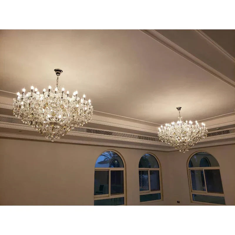 Allumage Extra Wide Classic Crystal Chandelier - Yovalighting