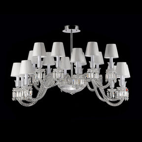 16 Lights Oval Bacara Lighting with Lampshades