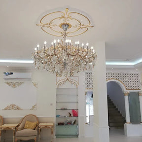 Allumage Extra Wide Classic Crystal Chandelier - Yovalighting