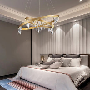 Orbit Crystal Ring Chandelier 31.5"