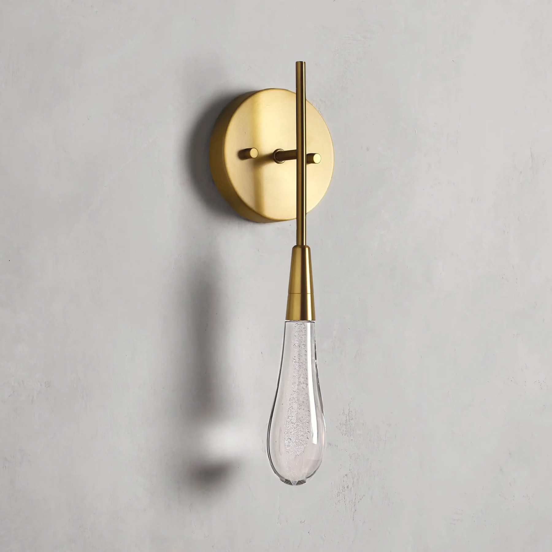 SOLITAIRE MODERN WALL SCONCE 5"W