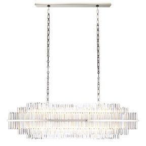 Vienna Linear Crystal Chandelier