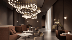 Pearl Curtain Customize Chandelier
