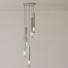 Galaxy Symphony Orchestra Meteor Shower Crystal Spiral Chandelier