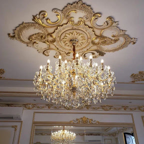 Allumage Extra Wide Classic Crystal Chandelier - Yovalighting