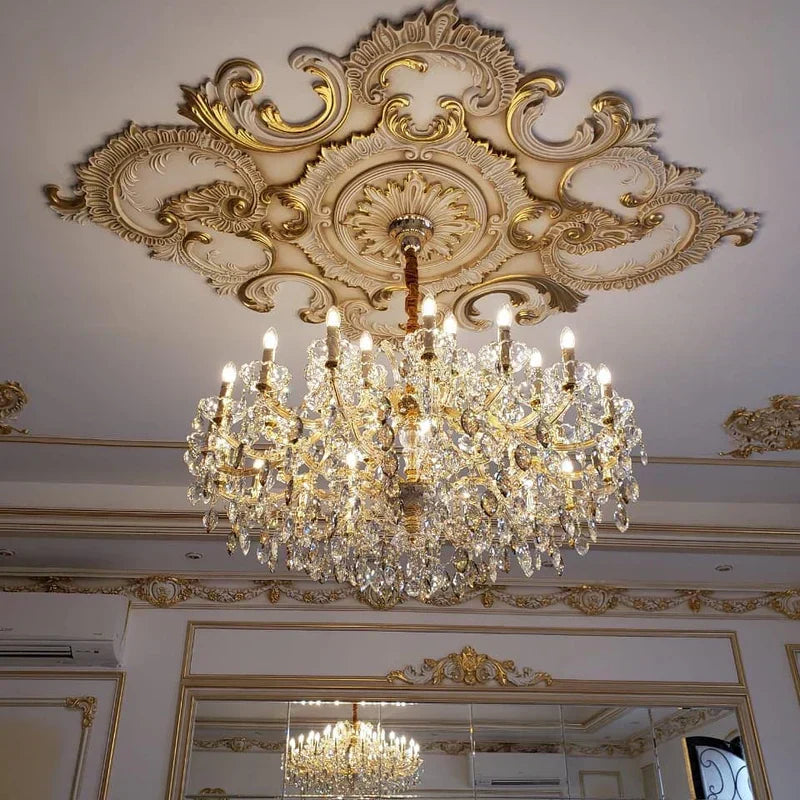 Allumage Extra Wide Classic Crystal Chandelier - Yovalighting