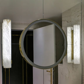 Grandeur Alabaster Linear Hallway Sconce