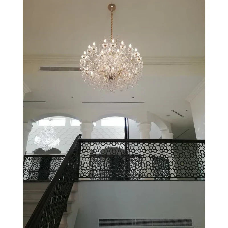 Allumage Extra Wide Classic Crystal Chandelier - Yovalighting