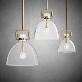 Funda Modern Glass Cloche Modern Pendant Light