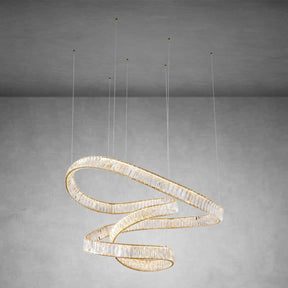 LED Rod Chandelier