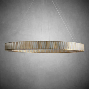 Jeunet Glass Round Chandelier 24" 36'' 42" 60''D