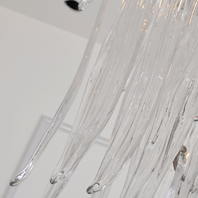 Luxury Crystal Branch Chandelier For Staircase - Merlin Lamps